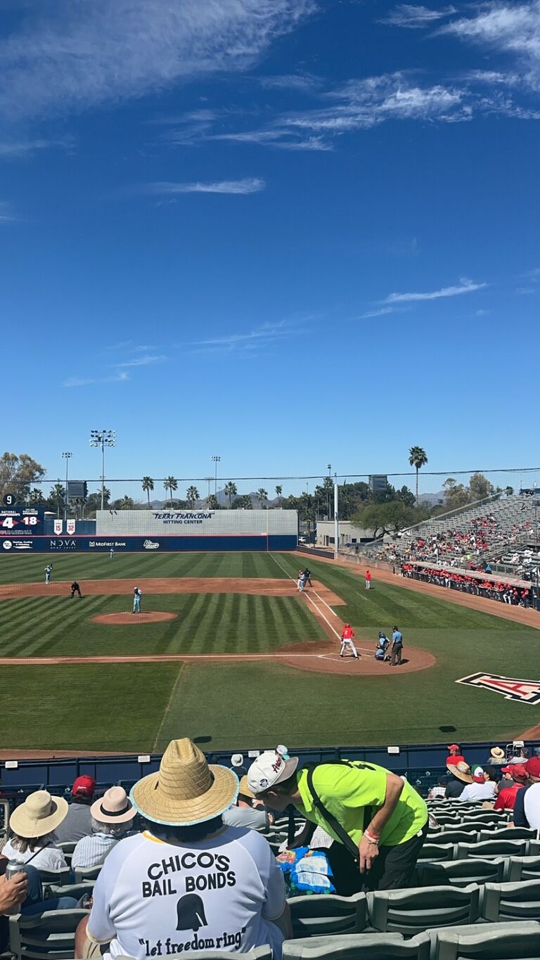 Traveled to Phoenix, Arizona to watch Turner play some more baseball!