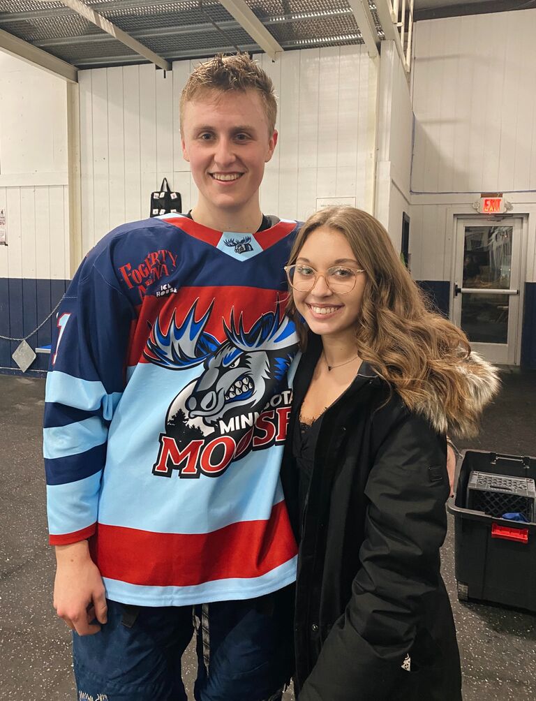 Long distance begins as James goes to play hockey for the Minnesota Moose