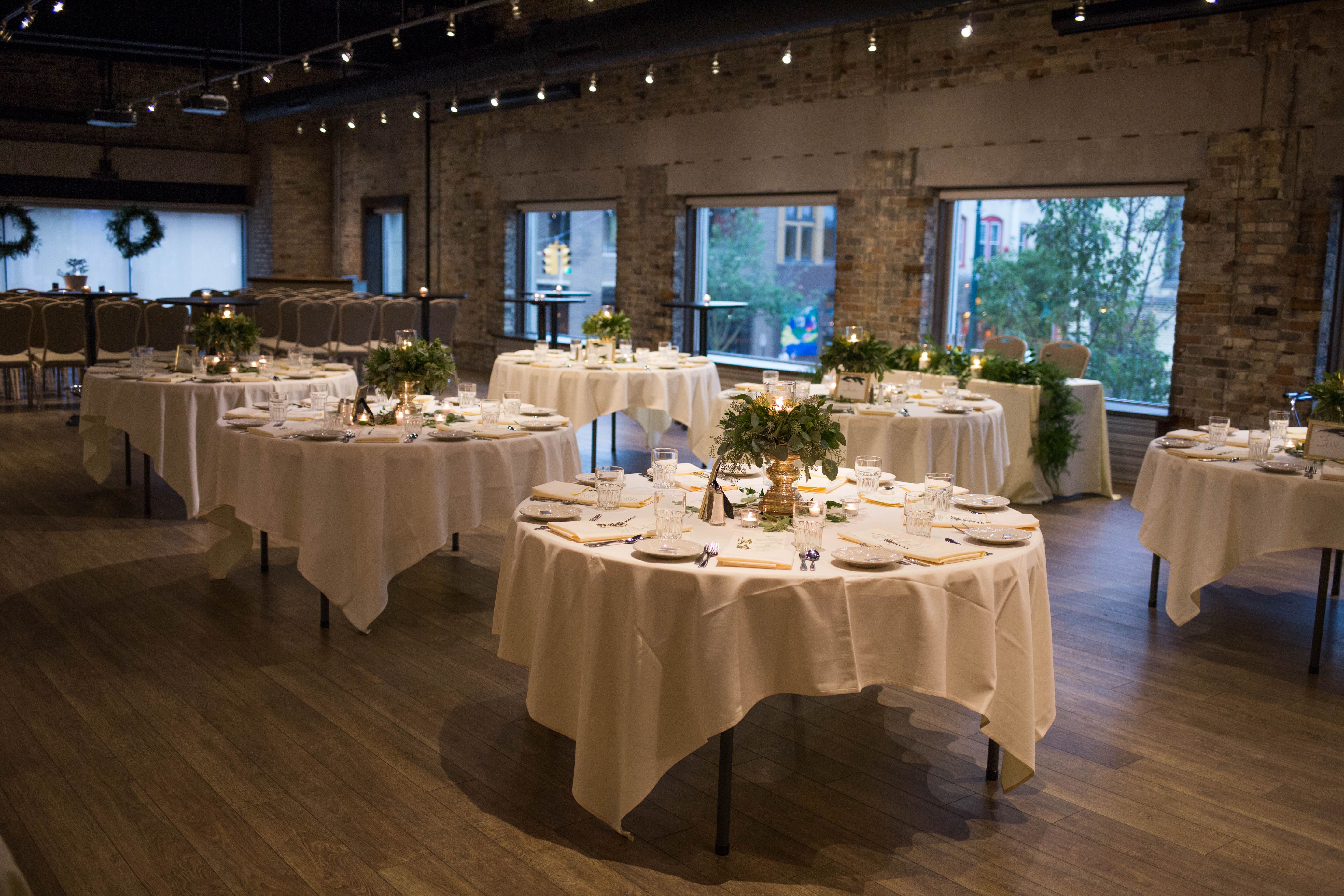 Corner Loft Reception  Venues  Traverse  City  MI 