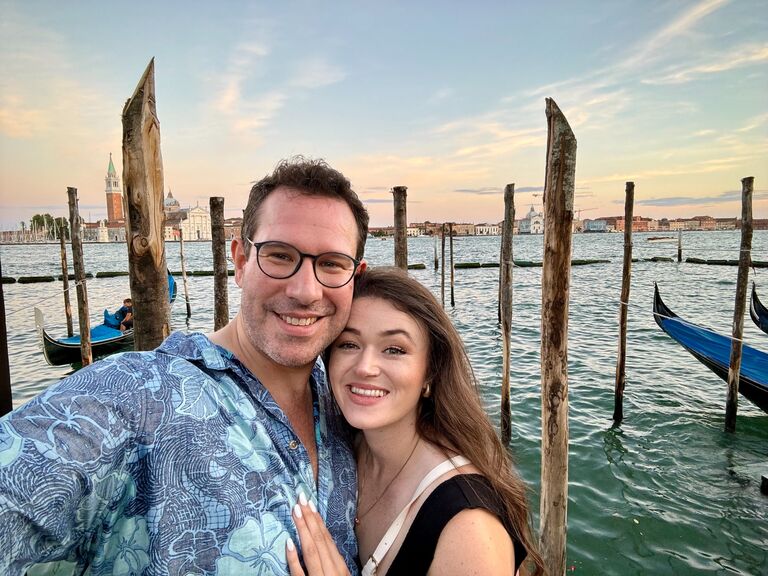 Venice, Italy: The couple celebrated Katarina's move to the other side of the Atlantic with a quick trip to Venice. 