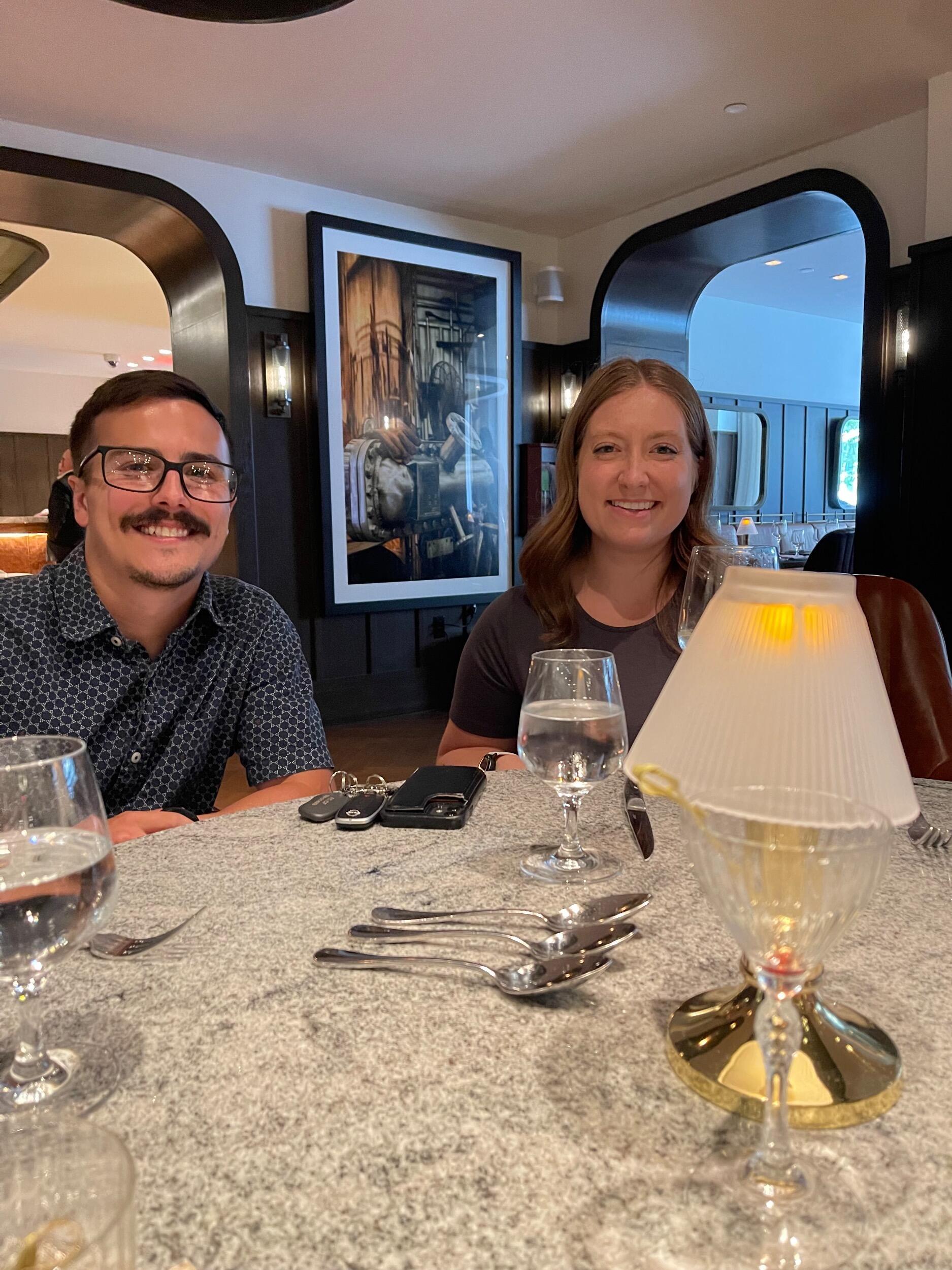 Celebrating Hannah's successful dissertation defense in Oklahoma City.