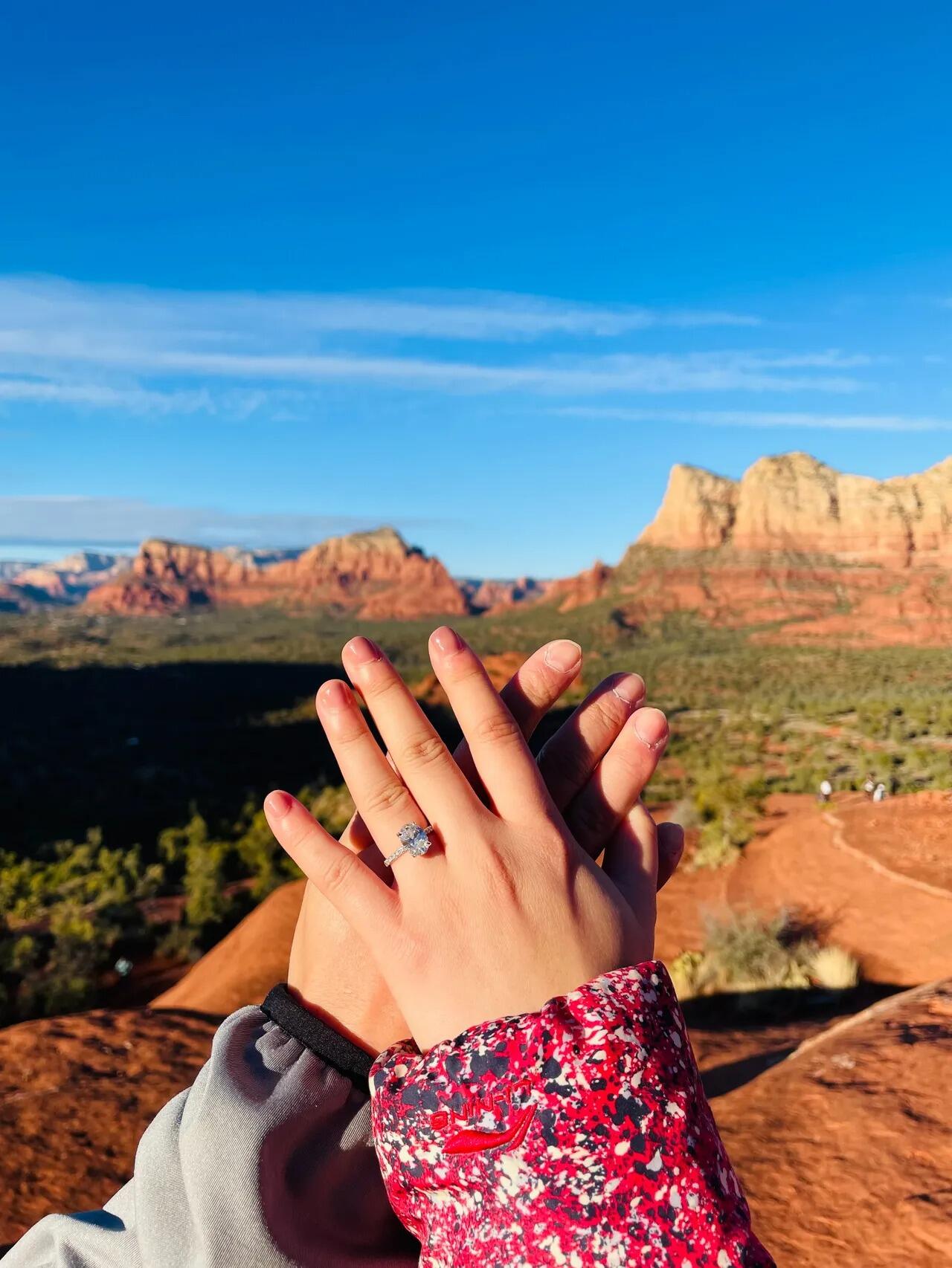 Michael asked Lan an important question and Lan said YES! A new chapter of their life begins...