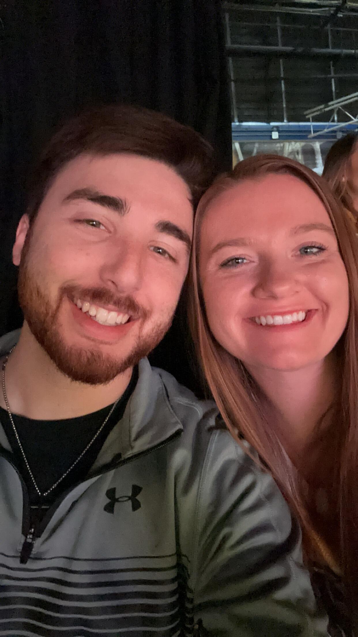 Our first Preds hockey game