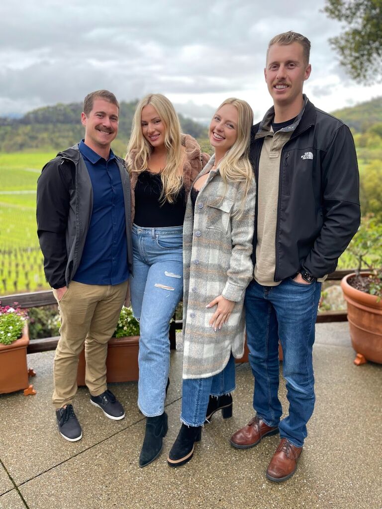 Enjoyed some wine tasting in Napa, CA with some of our best friends Matt and Mary