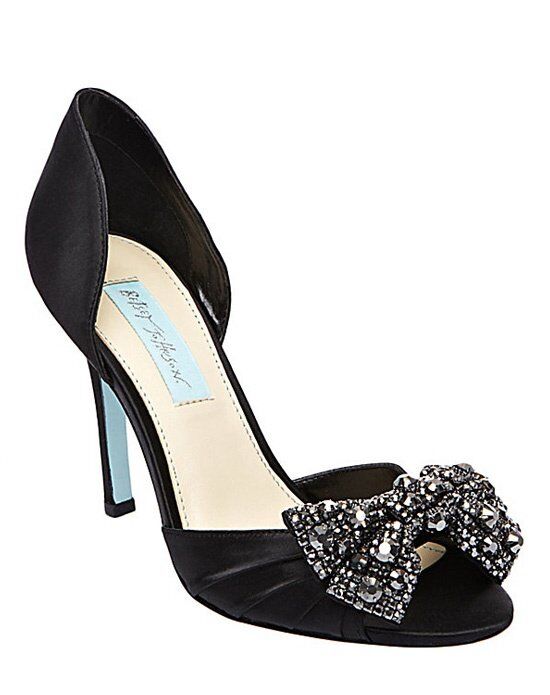 Blue By Betsey Johnson SB-Gown-Black Wedding Shoes - The Knot