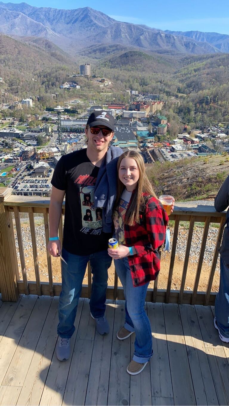 Nick and Caitlin went on to do more traveling together, even taking another vacation with their families!
