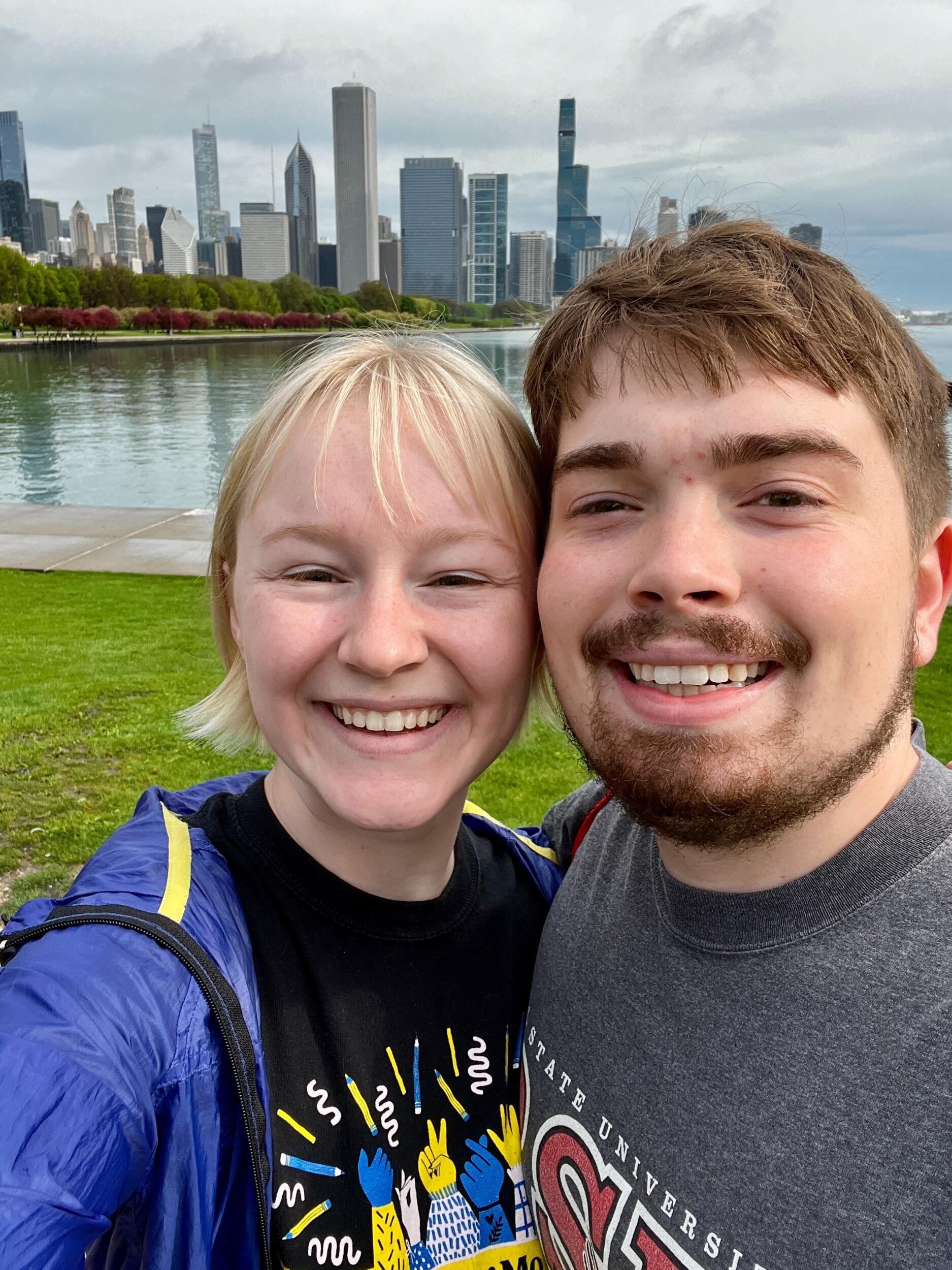 Got stuck in Chicago (catalytic converter was stolen) but at least I was with you!