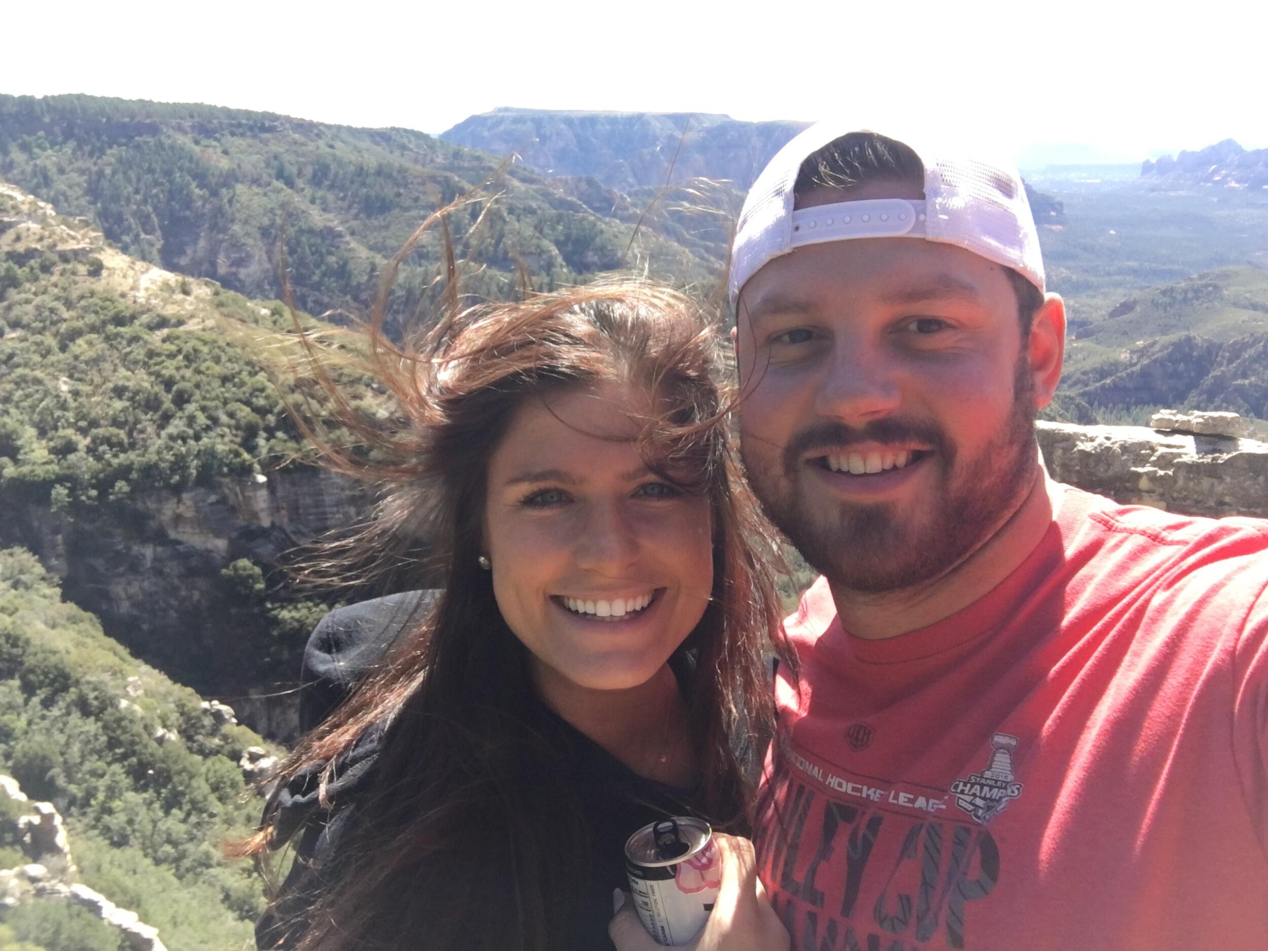 Dan & Dana's first adventure outside of Flagstaff, AZ! Little did Dana know that this would be a very special place later on with a lot of sparkle...