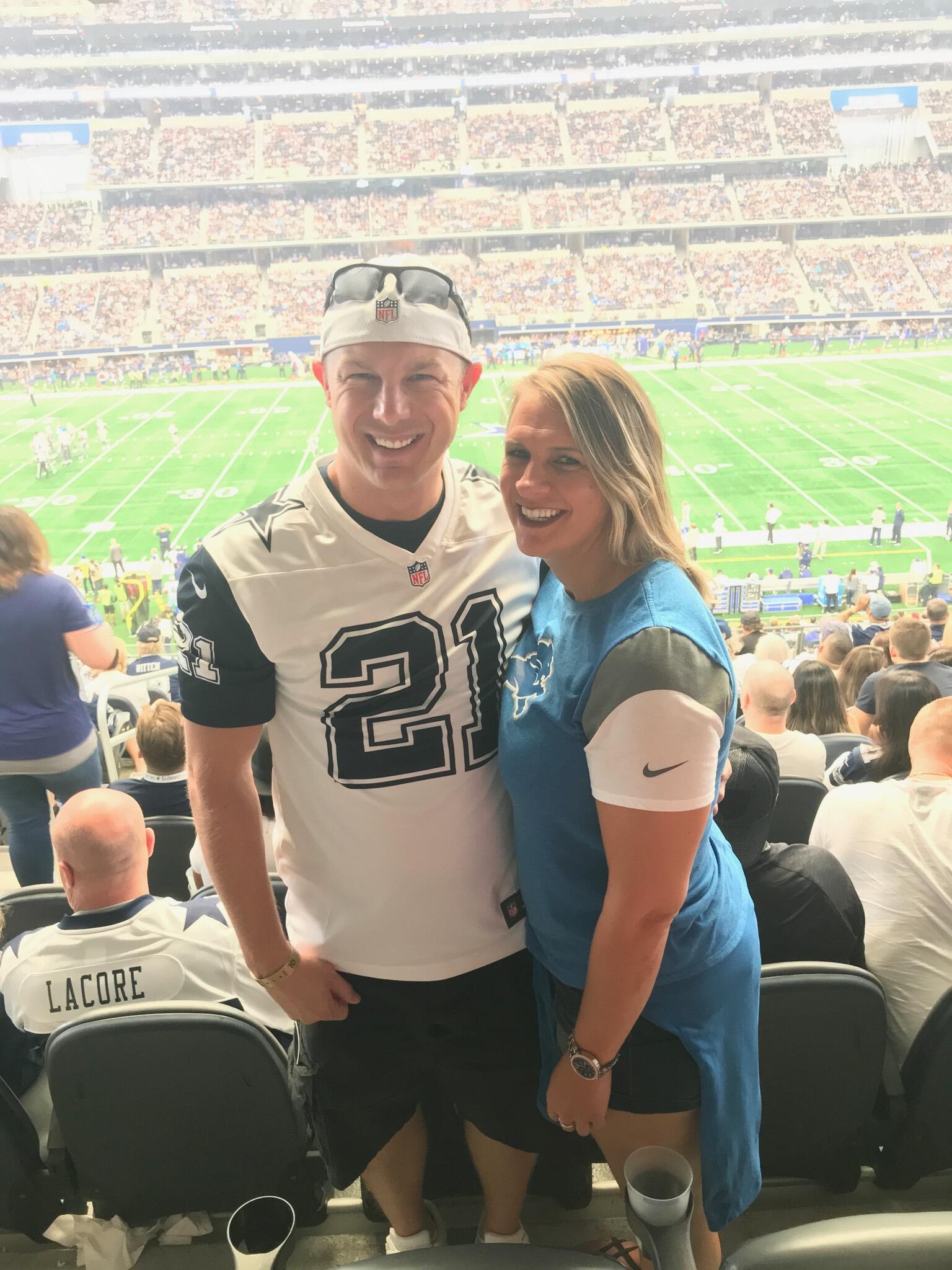 Our first away NFL game