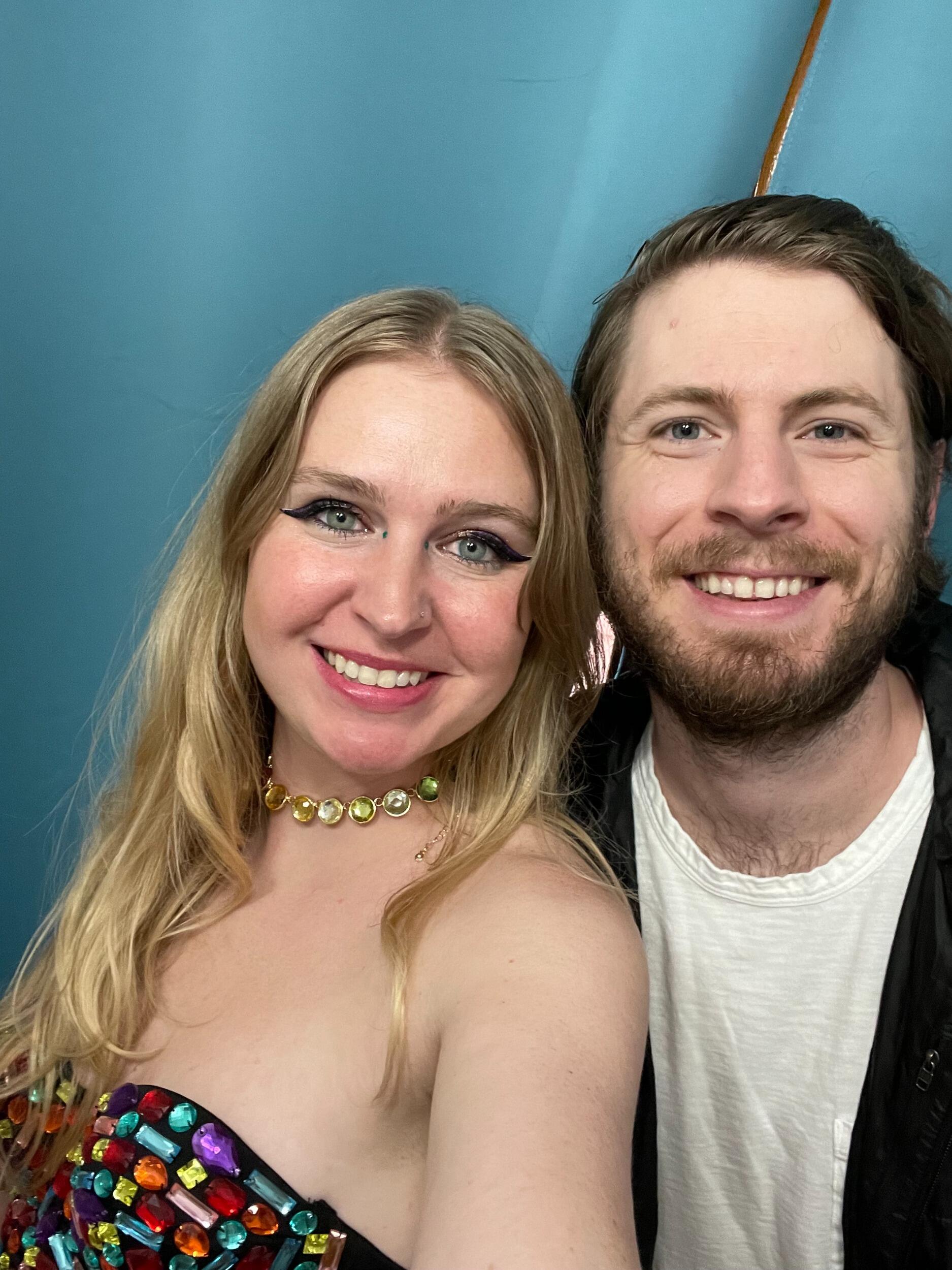 CONCERTS! Beth & Jared have been to lots of concerts together, including The Eras Tour in Houston in 2023! (Yes, Jared is a Swiftie! Fun Fact: When Beth & Jared first started dating they discovered they had the same favorite Taylor Swift song — "Enchanted.")