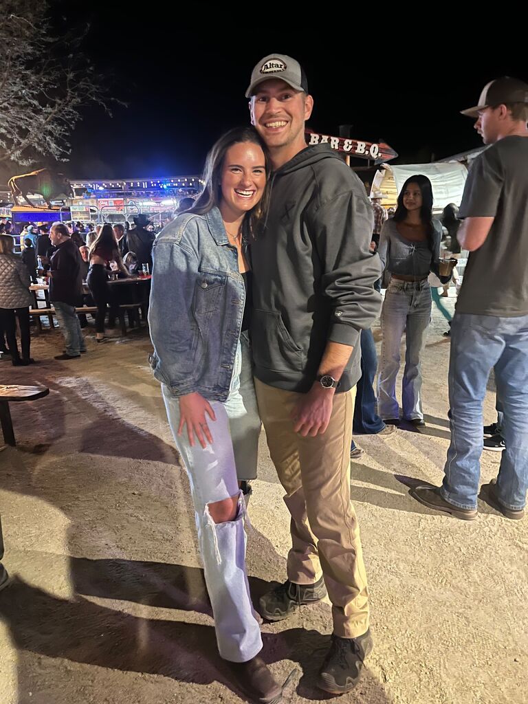 Sadie brought Cooper to her favorite bar and rodeo in Arizona. Cooper met all of Sadie's friends and they all loved him! 