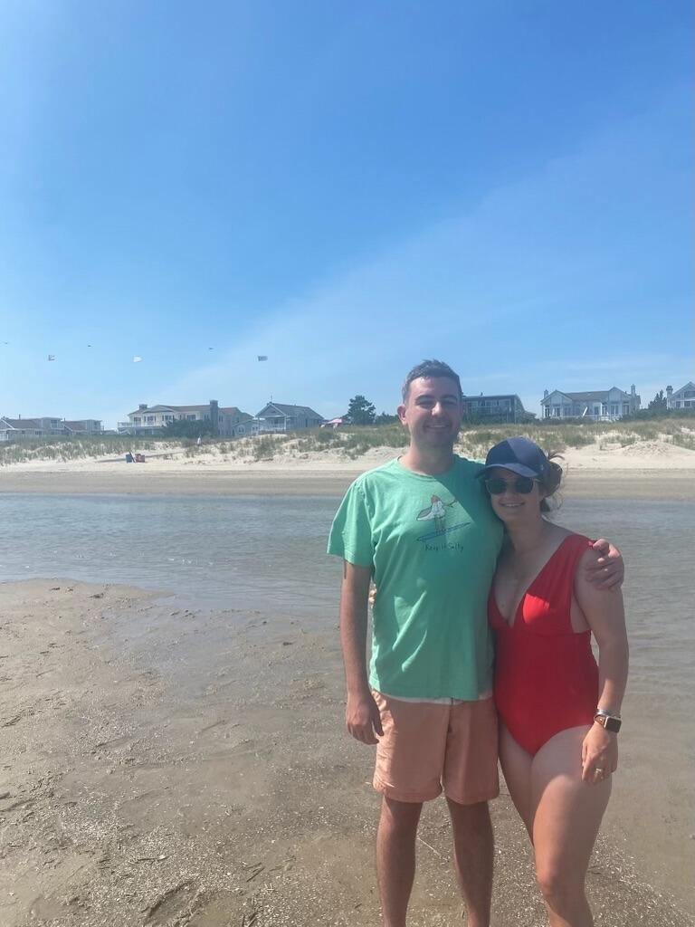 Anna's first time at the Jersey Shore!