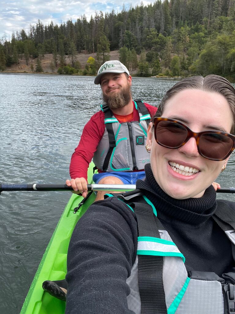 Kayaking & Car Camping @ Lake Lewiston, Trinity-Shasta County, Northern CA - 9 years Together