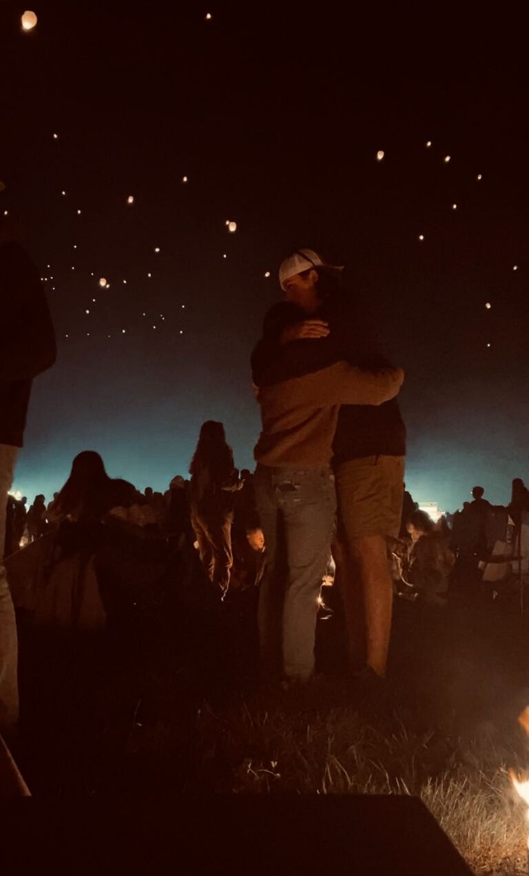 Sarah and Caleb went to the Poconos with their friends to experience their first lantern lighting event. It was the most magical night imaginable. 