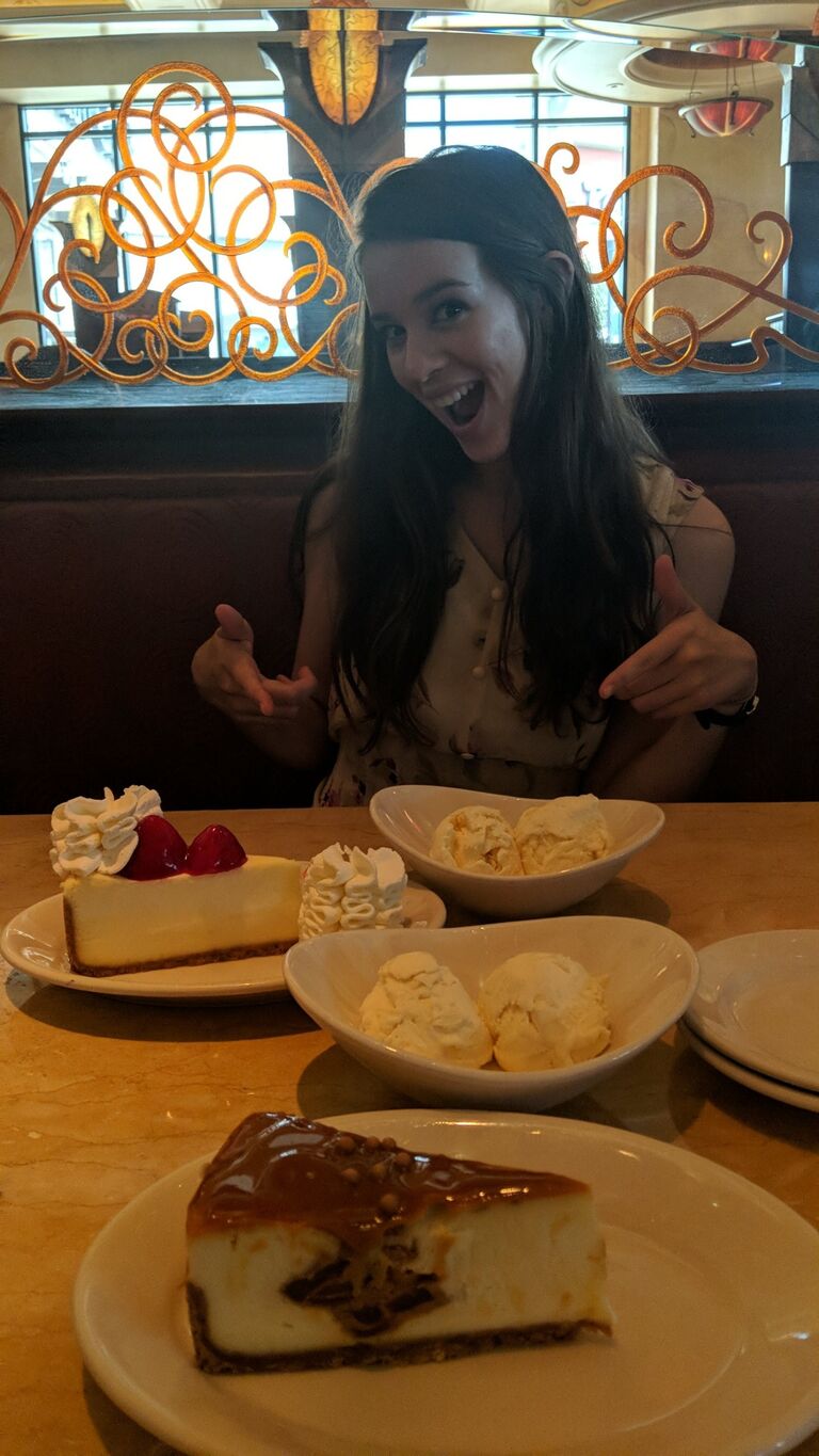 I had never been to Cheesecake Factory before so Luke and I decided to go for a birthday dinner date.
