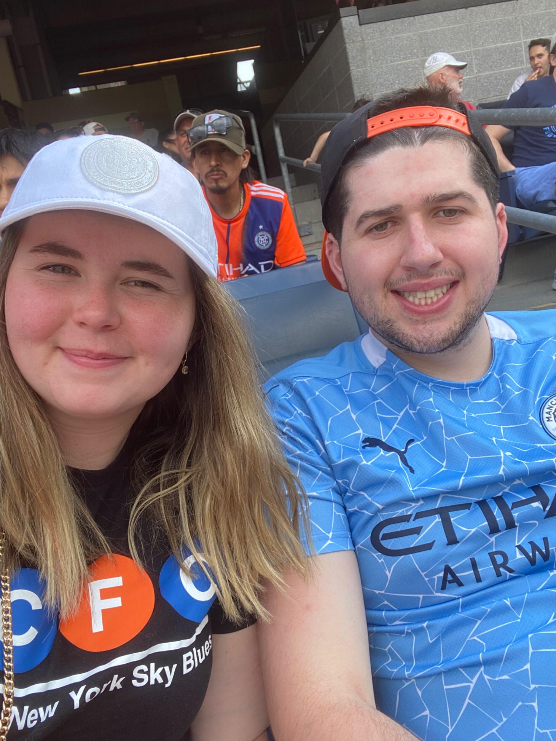 We started to explore the NYC sports scene- NYCFC.