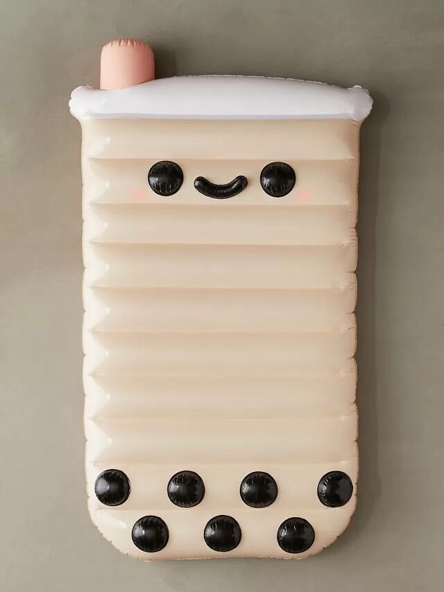 Boba-shaped pool float by Urban Outfitters. 