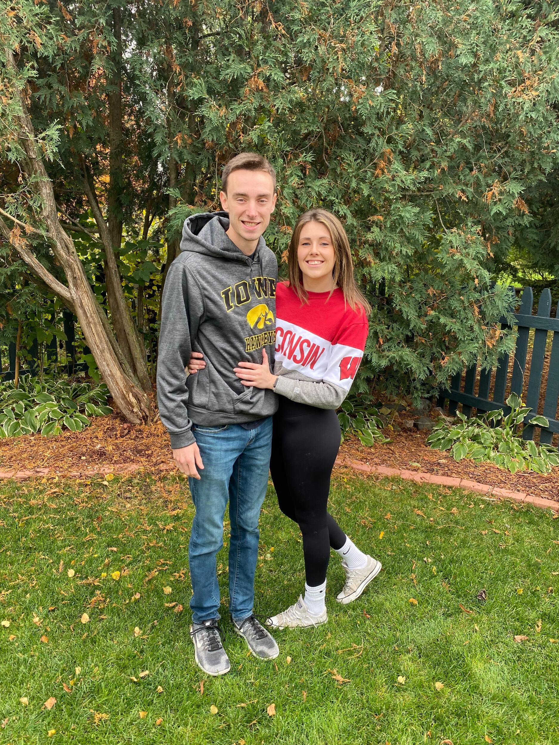 We always have been and always will be football rivals. Go Badgers ;) 
