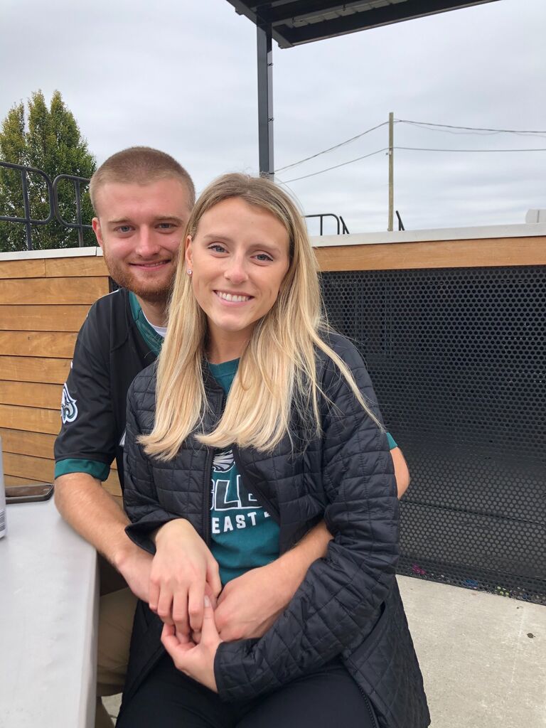Derek left his public accounting job in DC, started working for Constellation in Philly, and moved to join Alyvia.
