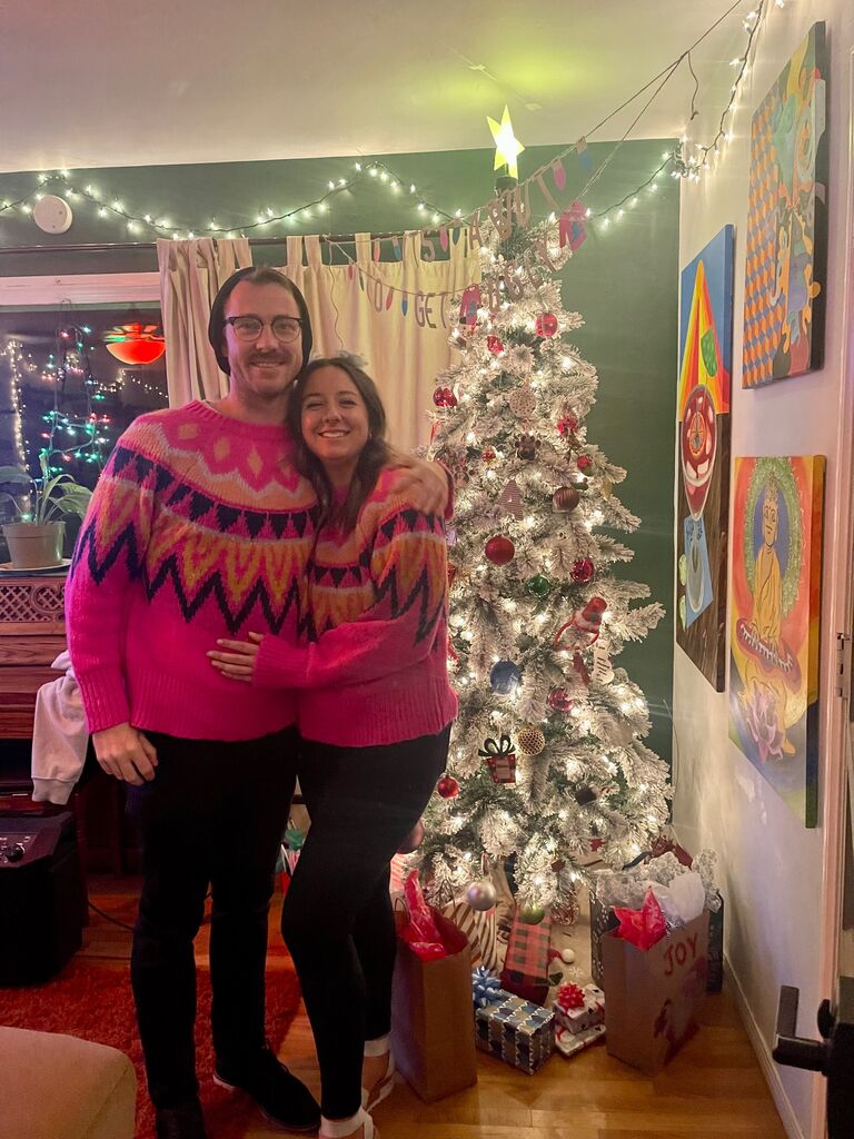 Our first Christmas together :)