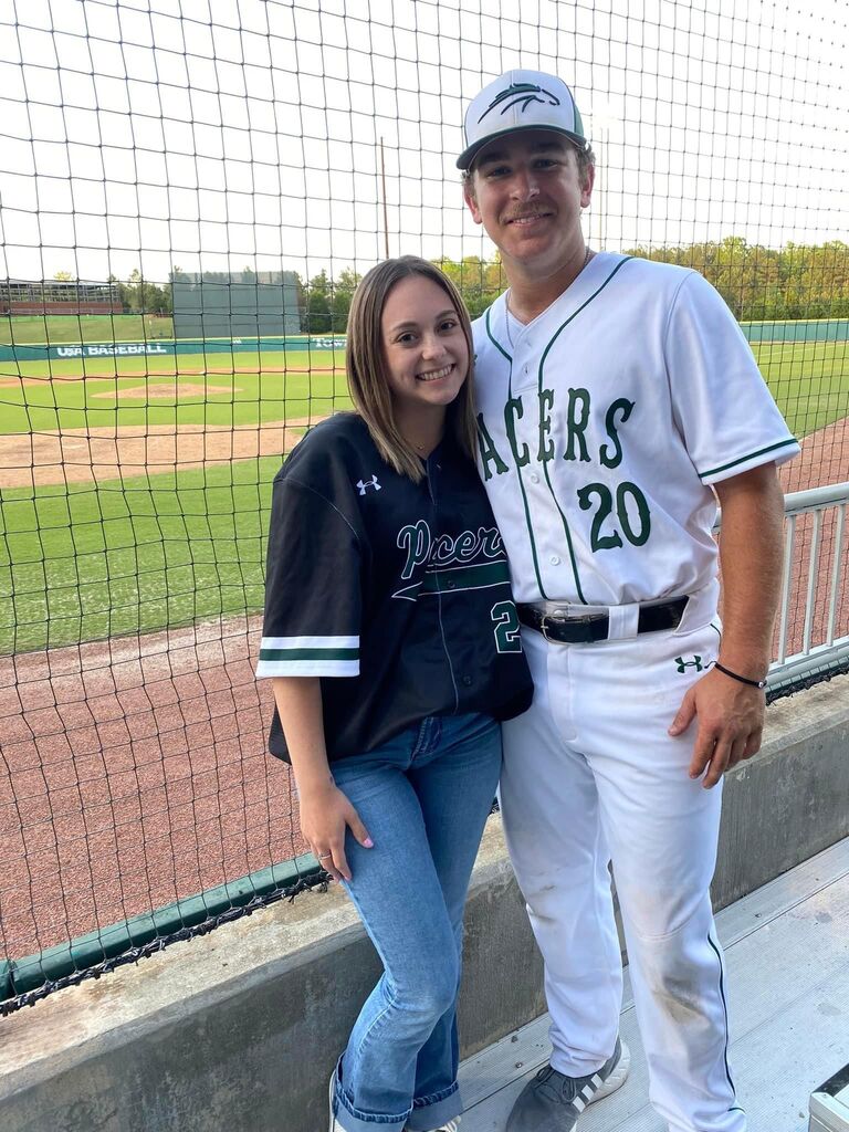 Jacob’s baseball senior day at William Peace University