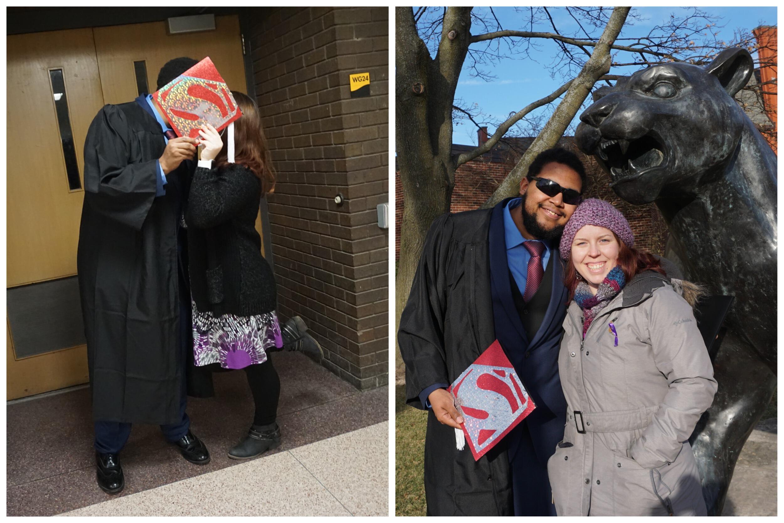 Aaron graduates from UWM!