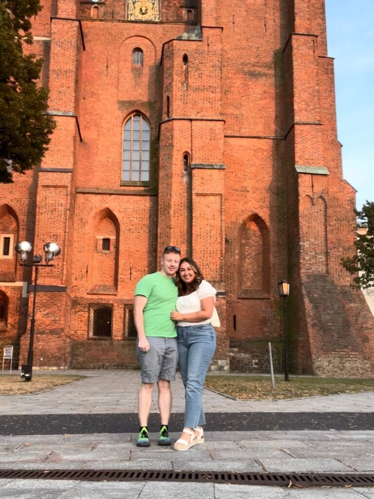 And then they finished off the trip by spending two weeks together in Poland. They actually had to climb in and out of the window of their Airbnb on this day because they forgot the keys.