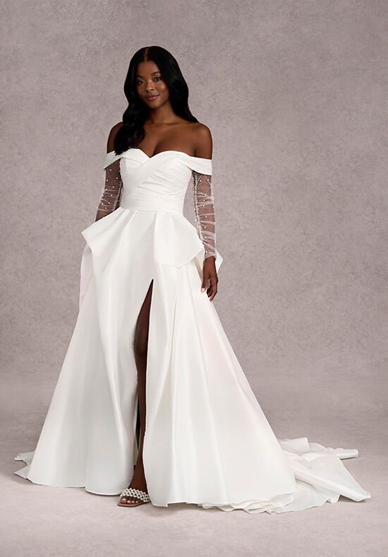 Taffeta store wedding dress