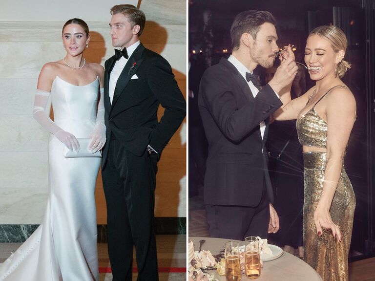 Celebrities Who Wore Sheer Dresses on Their Wedding Day