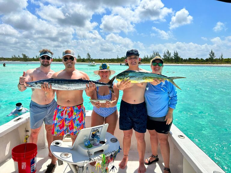 First international travel together - Kacey's parents took the family on a trip to Cozumel to celebrate the kids graduating!