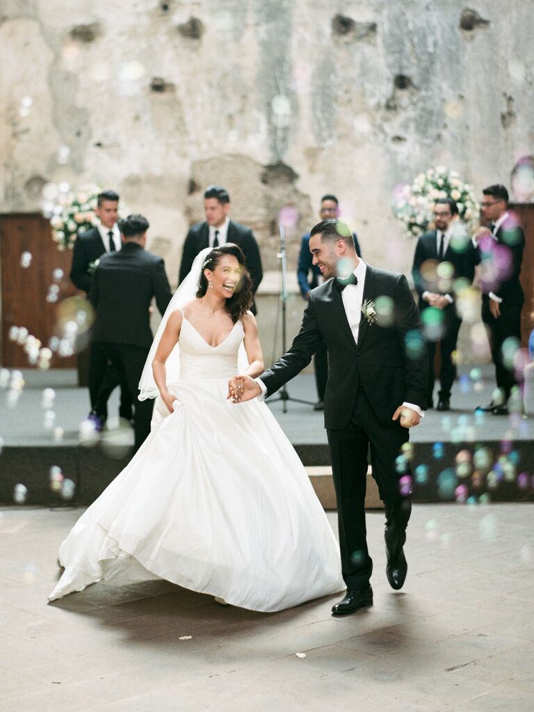 Bride And Groom Exit Ideas