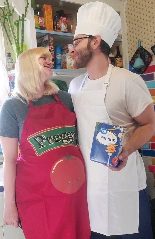 You know we had to hit em with the white people shit on Halloween too 