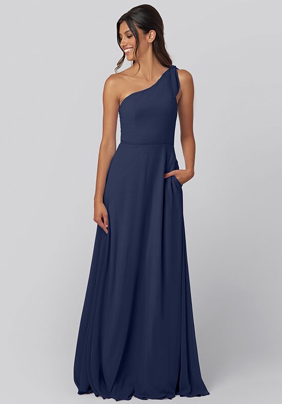 Stormy blue bridesmaid clearance dresses