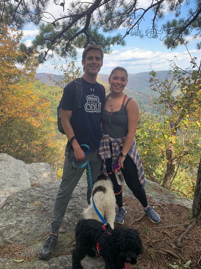 On fall break, they returned to Shenandoah for more hiking