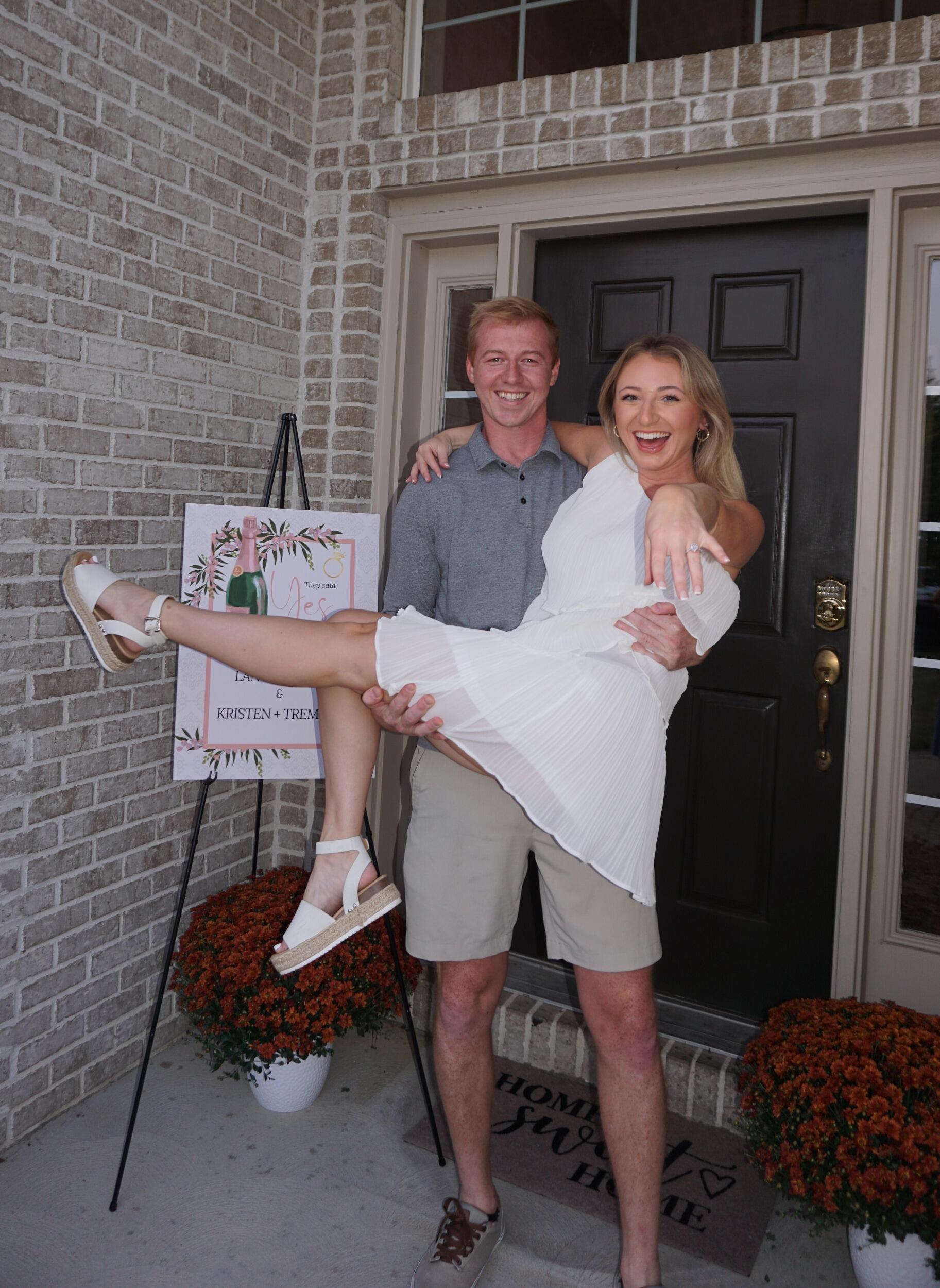 Continued to celebrate our engagement with a party thrown by our close friends and family 