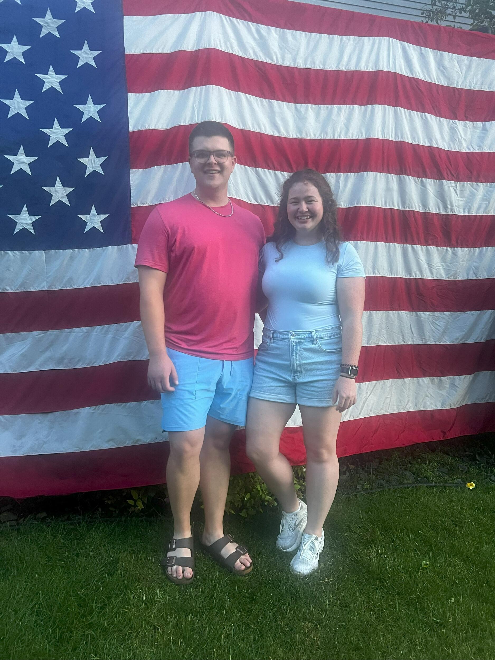 A little Fourth of July fun with friends