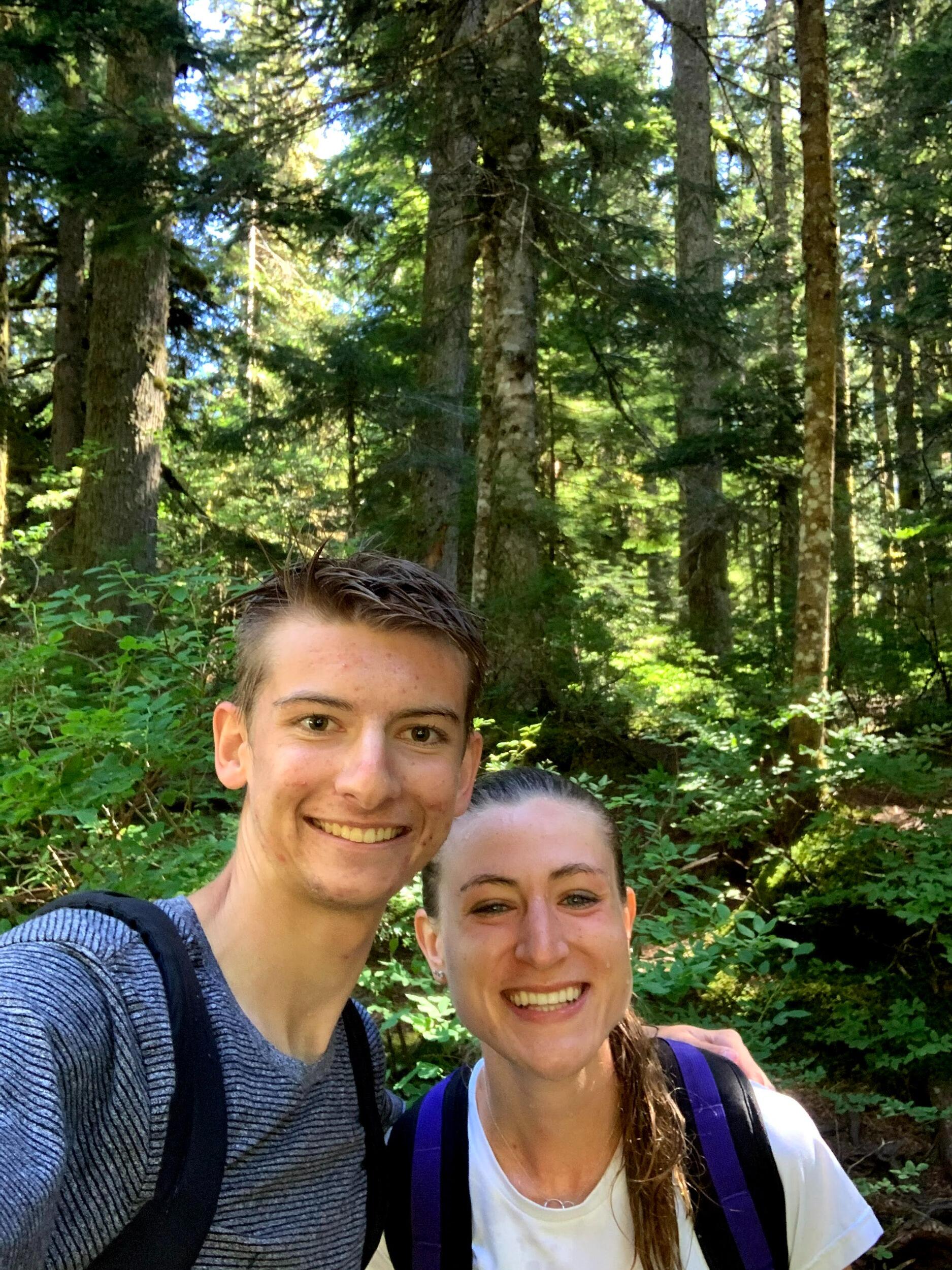 Our first photo together!