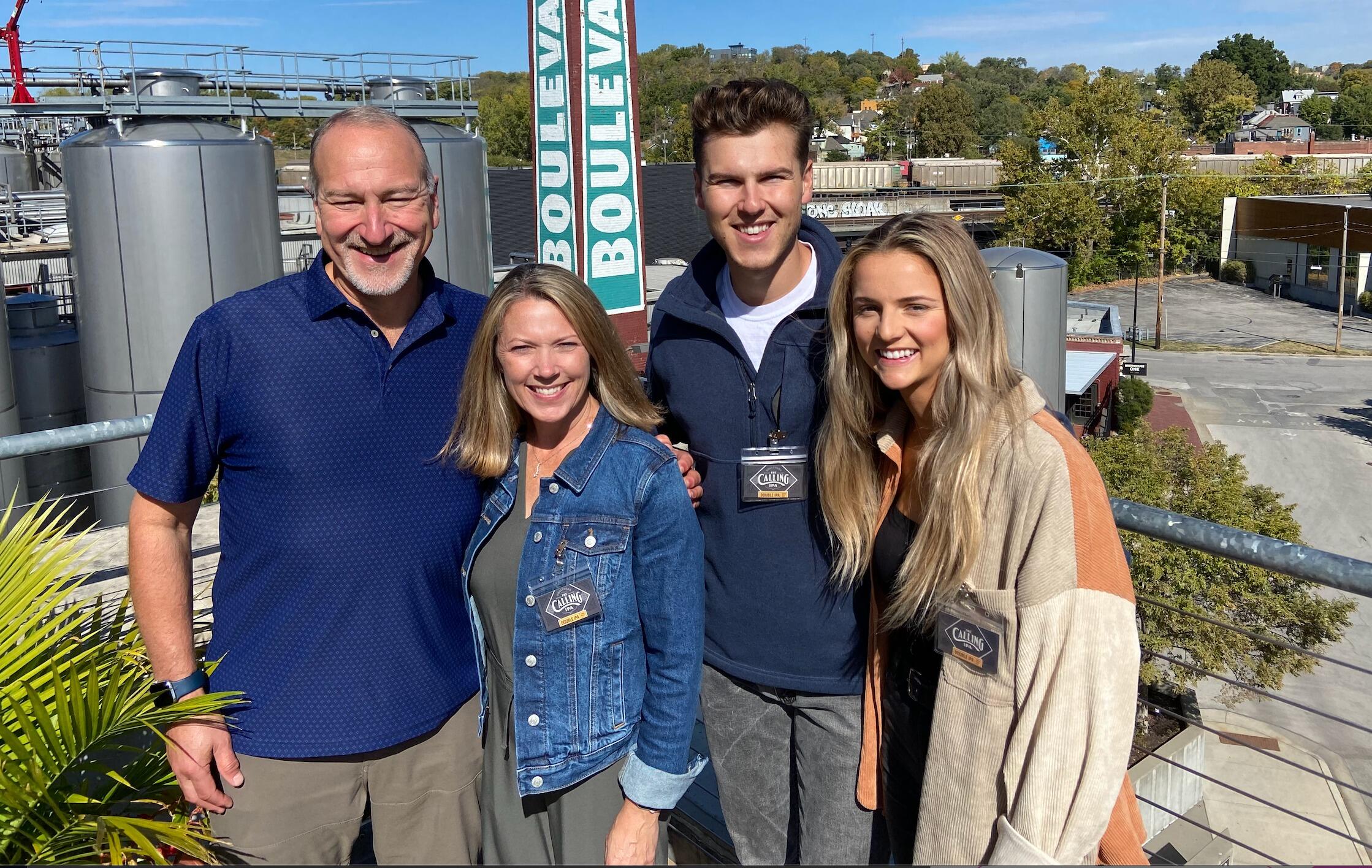 The Chaszar's - In October, Chris' family made a visit from Oak Harbor, Washington, and it was my first time meeting them. The weekend was a blast, filled with all the classic Kansas City experiences – we indulged in lots of BBQ and even went on a tour of Boulevard Brewing. 