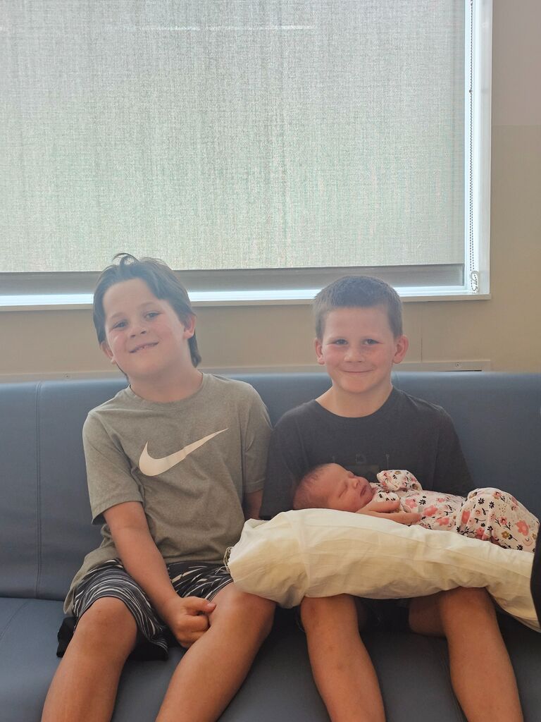 Welcoming Madeline and completing our family!