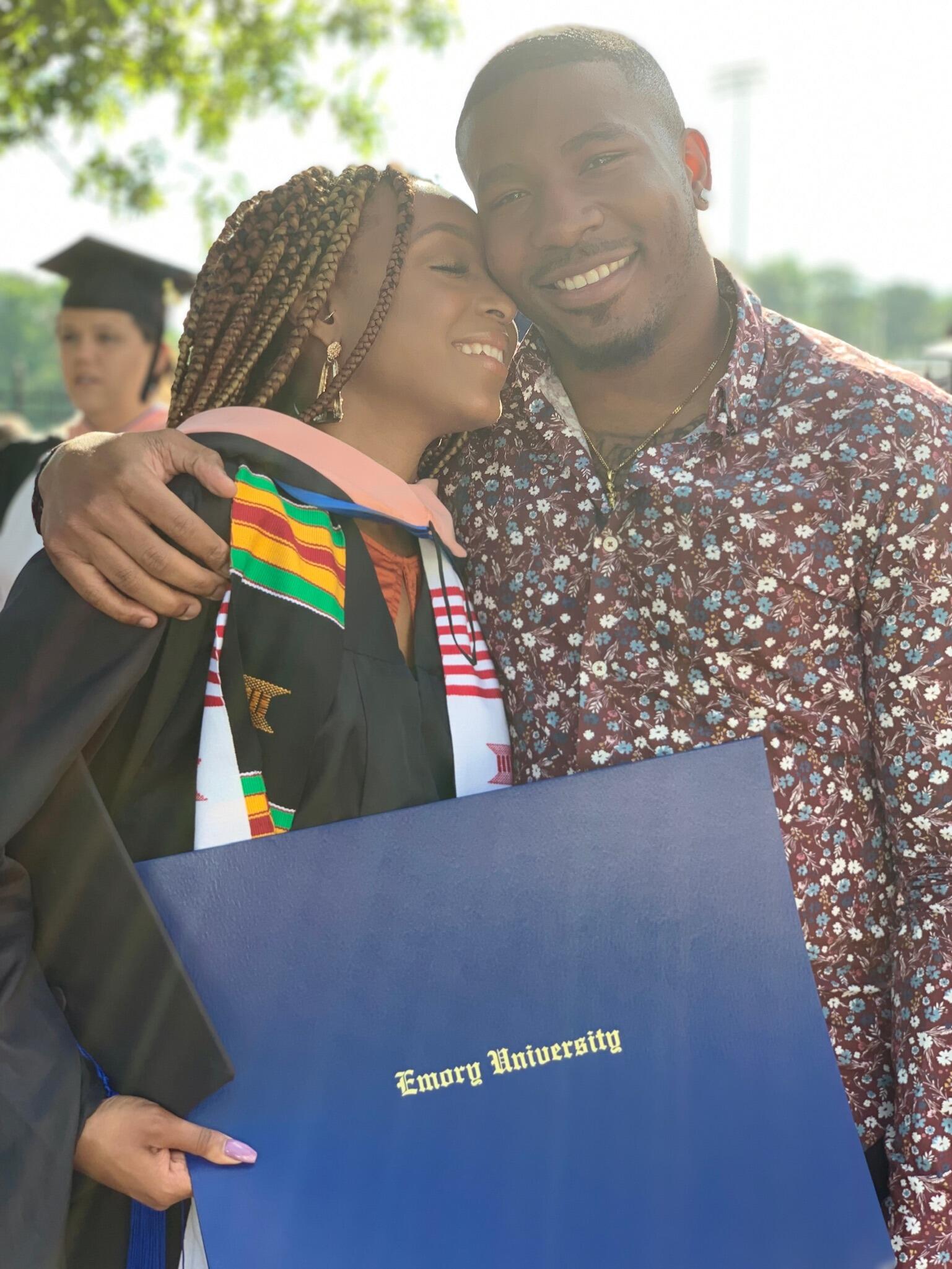Post-graduation, Tre and Liz set out to chase their own goals and aspirations, always making space to support each other along the way.