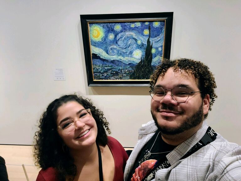 Gogh-ing to see our favorite painting together.