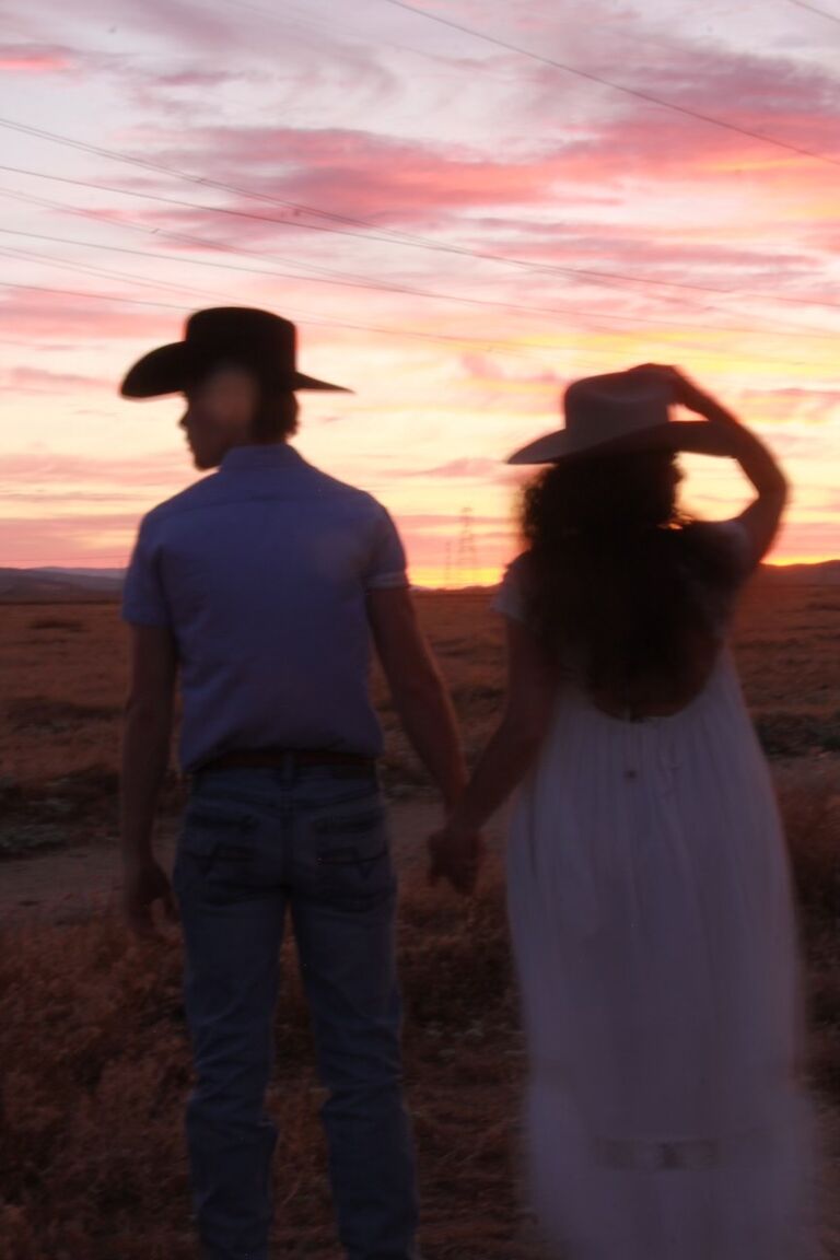 Desert Engagement photos