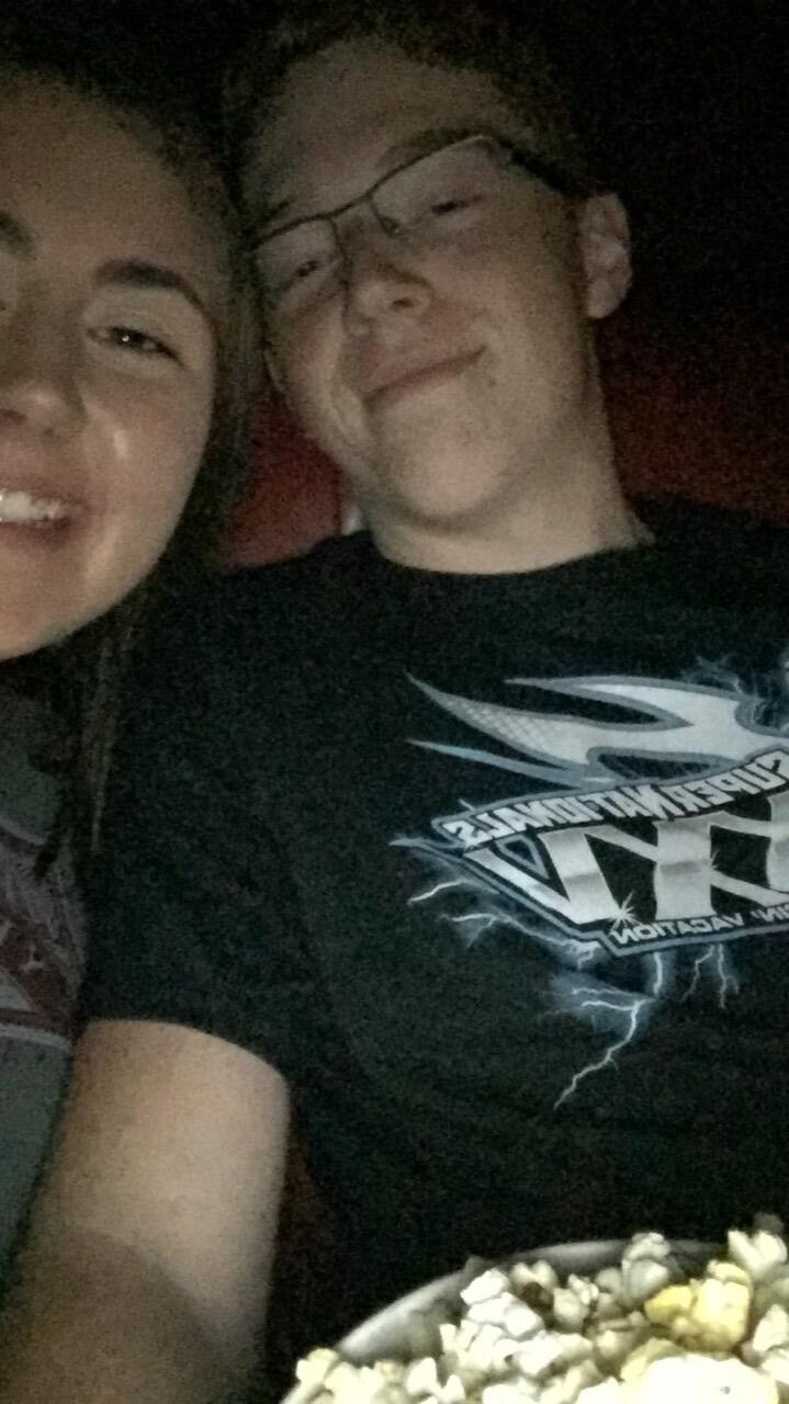 Date night at the movies! 