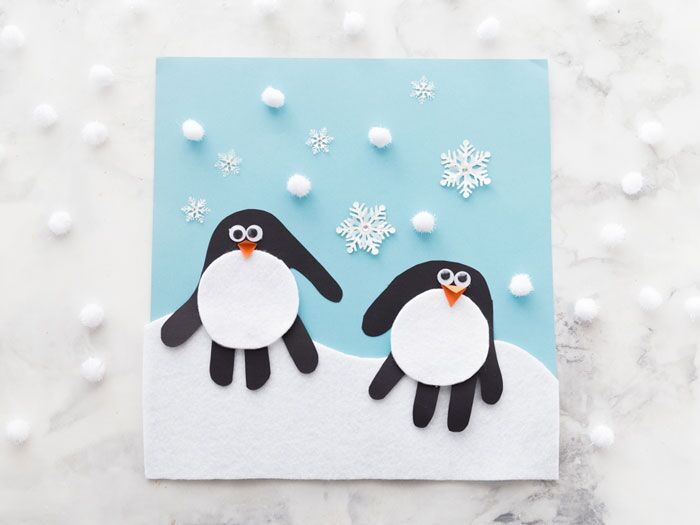 Beautiful Winter Art for Kids to Make - Projects with Kids