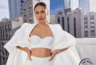track star and olympian Sydney McLaughlin for The Knot Spring 2022 magazine