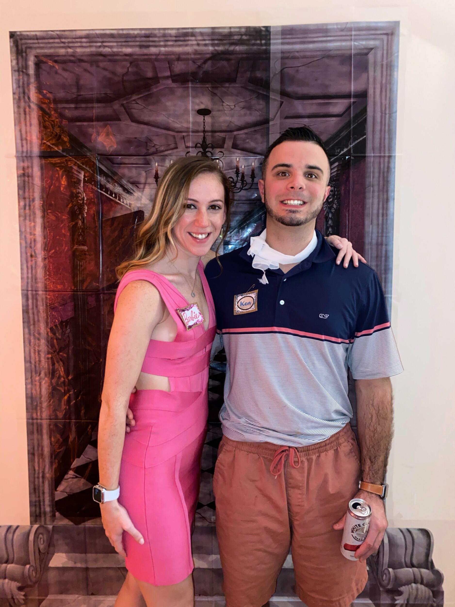 First and only couples costume. #BarbieAndKen