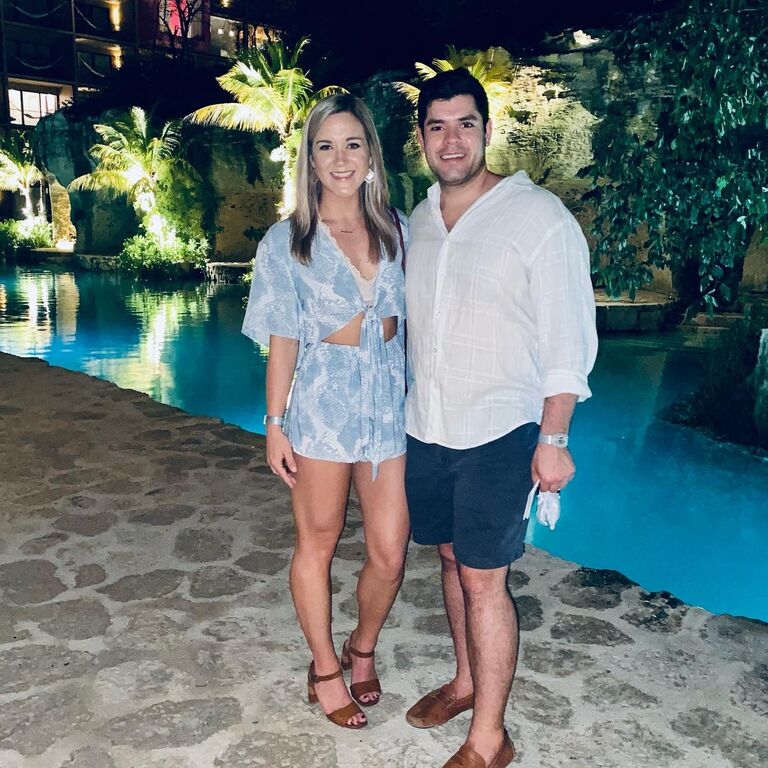 First trip out of the country together- Playa del Carmen, Mexico!