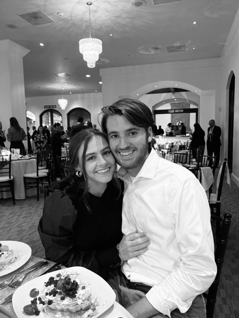 Hayden & I attended our first gala together! Fun fact, it was actually a Regnum Christi gala!