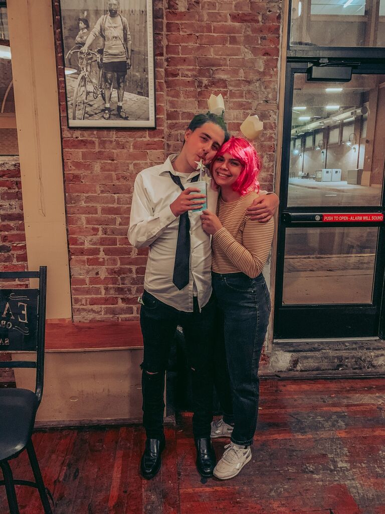 First halloween together! (: