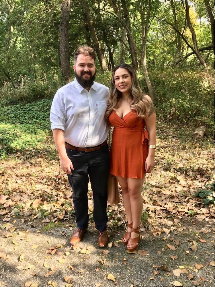 First wedding attended as a couple